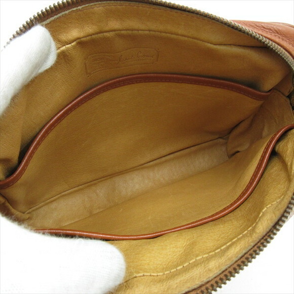 MCM Logo Crossbody Bag Brown - Picture 8 of 9